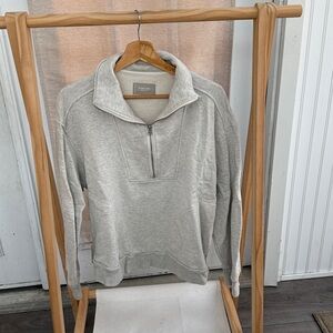 Everlane Quarter-Zip Sweatshirt